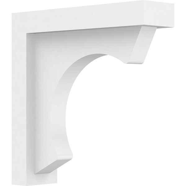 Ekena Millwork Standard Emerson Architectural Grade PVC Bracket, 2"W x 8"D x 8"H BKTP02X08X08EMR - main